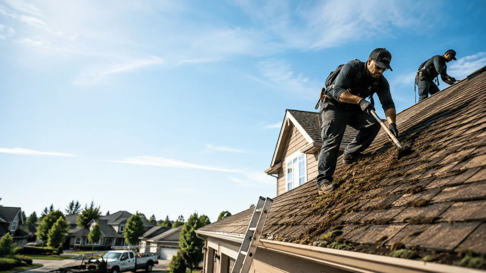 Roof Moss Removal in Cantonment, FL near me